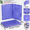 Gc Game Box Caja de Juego Gamecube Caja de Repuesto para Juego Caja de Disco de 8 cm con Ranura para Tarjeta Caja para Disco Mini CDDVD