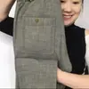 Pantalones casuales para hombre, corte recto, nuevo estilo de verano, modernos, de lujo ligero, finos, versátiles, holgados, color liso, a la moda, cintura elástica con cordón