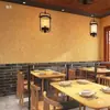 Papel Tapiz de Pared de Loess con Textura de Barro y Paja Estilo Retro Granja Rústica Nostálgica Bed and Breakfast Revestimiento de Pared Papel Tapiz para Restaurante Hunan de Barbacoa