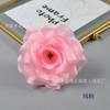 Layout de cena de flor de simulação flor rosa decorativa atacado flor de simulação de casamento material diy feito à mão bola de flor arranjo floral