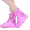 Botas de chuva para homens e mulheres Capa de sapatos para dias chuvosos Capa impermeável antiderrapante Capa de sapatos à prova de chuva Capa espessada de botas de chuva resistentes ao desgaste Capa de silicone para uso externo Sapatos aquáticos