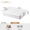 Caja de Almacenamiento Debajo de la Cama Plástico Productos para el Hogar Caja de Almacenamiento Multicapa Artefacto Caja de Almacenamiento Cajón Con Ruedas Caja Debajo de la Cama