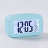 Despertador eletrônico digital LCD de tela grande transfronteiriço, despertador de mesa inteligente para estudantes e crianças em dormitórios