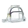 En stock: Nuevo bolso cruzado transparente para mujer de Amazon, PVC sin olor, adecuado para salir, bolso de hombro o cruzado