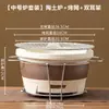 Fogareiro de Carvão Cerâmico para Preparo de Chá e Churrasco, Uso Interno e Externo, Fogareiro de Carvão Tradicional para Assar Carne