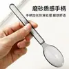 Colheres plásticas transparentes descartáveis espessadas, embaladas individualmente, para viagem, sobremesa, frutas e uso comercial