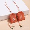 Sachezinho Pequeno Portátil Yushou Personalizado Sachezinho Estilo Zen Bolsa de Brocado para Cabelo Yushou Pingente para Celular Joia Sachezinho Pequeno
