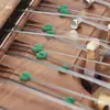 Accesorios Yangqin Clavijas Rodamientos de Bolas Carrito Mazo Tubo de Bambú Llave Almohadilla Silenciadora Puentes de Yangqin Tiras de Cobre Dediles Deslizantes