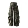 Calças de Trabalho Resistentes de Secagem Rápida ao Ar Livre Unisex Black Fleet Sports Calças Longas Casuais Funcionais para Caminhada ao Ar Livre