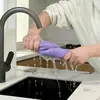 Paños de cocina desechables coloridos, muy absorbentes, no propensos a la absorción de grasa, fáciles de limpiar, higiénicos, aptos para uso tanto húmedo como seco, multifuncionales