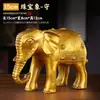 Ornamentos de Latão, Presentes de Abertura, Artesanato para Casa, Elefante de Latão Atrai-Riqueza, Atacado do Fabricante