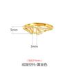 Anillo de Plata Esterlina S925 Montura Vacía Incrustada con Ámbar Cera de Abejas Montura de Anillo 8*9 10*12 11*13 11*15 12*15