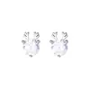 Pendientes de Astas de Ciervo de Plata de Ley S925 para Mujer, Frescos y Versátiles, Estilo Minimalista para el Día a Día, Accesorios Únicos de Astas de Ciervo para Orejas