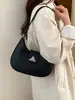 Bolso de Mano Casual de Color Sólido, Elegante y Sencillo, Nuevo Verano 2026, Bolso de Hombro Estilizado, Bolso de Axila para el Trabajo