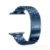 Adecuado para Apple Watch Series 7/8/9/10, hebilla original de siete eslabones de acero inoxidable, cadena de reloj metálica Watch S11, transfronterizo