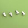 Plata Pura S990 Plata Lisa Agujero Pasante Cuentas Sólidas de Calabaza Accesorios para Joyería Pulsera DIY Cuentas Espaciadoras Cuentas de Barril Venta al por Mayor