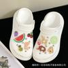 Acessórios Crocs Compatíveis com Fivela de Flor de Fruta Cross Diversão DIY Decoração Dopamina Acessórios de Fivela Integrada Atacado