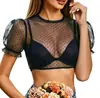 2026 Dirndl de Oktoberfest para Mujer Transfronterizo Malla Lunares Estiramiento Top de Dirndl