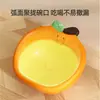 Tigela para Gatos com Proteção para o Pescoço, Design de Frutas em Desenho Animado, Cerâmica, Par de Tigelas de Comida Antivazamento, Tigela de Água para Cães e Gatos Anti-Salpicos de Diâmetro Grande