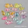 Accesorios para la Cabeza Pin BB Manualidades Niños Pegamento Cremoso Funda para Teléfono Móvil Ballena Océano Accesorios de Resina Delfín Accesorios para el Cabello Materiales Hechos a Mano