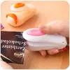 Minimáquina selladora portátil de bolsas de plástico para el hogar, creativa, pequeña máquina de sellado térmico a presión manual, máquina de sellado de plástico w5045