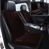 Almofada de Pelúcia para Assento de Carro de Inverno Peça Única Sem Encosto Almofada Espessa de Algodão Almofada Aquecida para Banco Dianteiro Almofada Quadrada Única