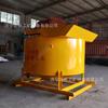 Máquina de pulpa rápida tipo 1500 700L barril de mezcla de mortero de cemento construcción de túnel vertical de alta velocidad nido flujo barril de mezcla