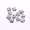 Accesorios para el cabello, aretes, collares, resina estrellada de 12 mm, mineral de resina de diamante, grupo de cristales, diamante plano cóncavo-convexo.