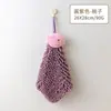 Toalha de mão de chenille com frutas de desenho animado penduradas para banheiro absorvente para casa infantil criativa atacado