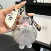 Nuevo Llavero de Muñeca de Peluche para Dormir Colgante de Bola de Pelo Colgante de Muñeca Linda Accesorios para Bolso de Regalo para Parejas para Mujeres