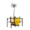 Volquete fuente de luz de faro móvil fabricante cabrestante automático ajustable elevación 7.5 metros vehículo de iluminación móvil