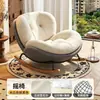 Sillón mecedor reclinable balcón de casa ocio sofá perezoso sala de estar sillón individual mecedora adulto puede dormir