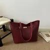 Bolso tote grande de comercio exterior transfronterizo para mujer, nuevo 2026 vintage versátil otoño moderno bolso de hombro