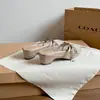 Zapatos de Ballet Mary Jane Cuadrados Retro de Gamuza Chuyuji 2026 Primavera Nuevos Versión Coreana Tacón de Cuña Zapatos para Ir al Trabajo y de Noche