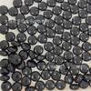Cuentas coloridas en forma de huevo, óvalos inferiores pintados a mano, cuentas acrílicas redondas planas, material para llavero/cuerda para teléfono móvil casero DIY