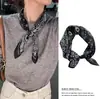 Bufanda Zhang Ruonan Bufanda para Mujer Accesorios de Moda Primavera Verano 2025 Bufanda Bufanda Cachemir Cuello Bufanda Cuadrada