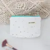 Linda Cartera para Monedas con Estampado de Estrellas, Mini Bolsa Portátil para Maquillaje de Labios, Bolsa de Almacenamiento de Gran Capacidad para Estudiantes Mujeres con Buen Aspecto