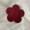 Pinza para el pelo con forma de lazo de flor de acetato, estilo idéntico al de una bloguera coreana, pinza de pico de pato, de aspecto elegante, linda, versátil, para flequillo