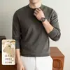 2026 Suéter de punto con cuello en V para hombre Ropa de punto para hombre Calibre fino Estilo popular Estilo nuevo Estilo de primavera Estilo Otoño/Invierno