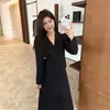 Elegante Conjunto de Blazer con Solapa y Falda para Mujer, Primavera Tallas Grandes, Estilo Coreano, Conjunto de Dos Piezas Adelgazante