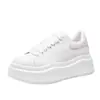 Zapatillas Blancas para Mujer 2026 Verano Más Vendidas Versátiles Suela Gruesa Aumentan la Altura Súper Populares Deportivas Casuales Zapatillas de Plataforma