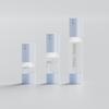 Botella Vacío 15ml 30ml 50ml Impresión Esmerilada Tipo Push Muestra Portátil Dispensadora Loción Esencia