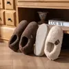 Pantuflas de Algodón para Hombre Invierno con Talón Cerrado Para Exteriores 2026 Nuevo Estilo Para Interiores Hogar Forradas de Terciopelo Espeso Calentitas Zapatos de Algodón con Talón Cerrado Hombre