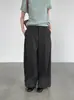 Pantalones Casuales para Mujer Taochuan 26 Otoño Estilo Coreano Relajados Versátiles de Cintura Alta Adelgazantes Rectos de Pierna Ancha K6801