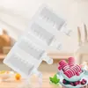 Novo molde de sorvete, molde de silicone de grau alimentício para fazer picolés e sorvetes, fácil de desenformar, atacado do fabricante