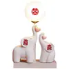 Regalos de Boda para Novias, Recién Casados, Novias, Sentido de Alta Gama, Decoraciones Prácticas, Luces Cálidas, Adornos de Elefante Prácticos