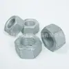 Suministro de fábrica GB6170-GB52 tuerca hexagonal galvanizada en caliente grado 8.8 tuerca de acero al carbono galvanizada en caliente tuerca