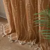 2026 Cortina con Patrón Floral Pequeño Transfronteriza para Cocina Ventana Pequeña Semi-Opaca Ventana Saliente Decorativa Cortina Lista para Usar Fabricante Ahora Disponible