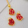 Métodos Antiguos de Paz, Alegría y Que Suceden Cosas Buenas, Accesorios de Cuentas con Agujero, Pulsera DIY Estilo Chino, Collar, Colgante de Cuentas