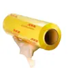 Film transparente de PVC de grado alimenticio, rollo grande comercial, para cocina, uso en frutas y verduras, salón de belleza, adelgazamiento, engrosado, film transparente para alimentos y uso doméstico